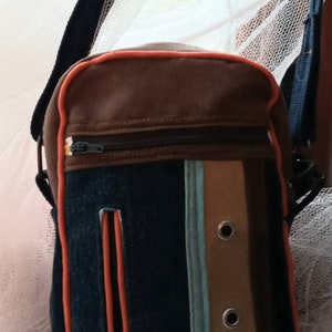 Sacoche pochette au masculin