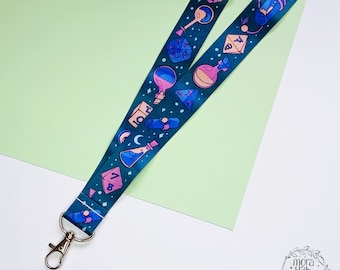 DnD Dice and Potion Lanyard