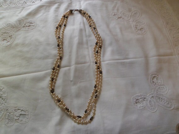 Miriam Haskell 1950s Vintage Costume Necklace