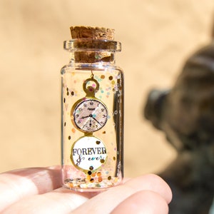 Valentine's Card - I miss you, all the time. Forever & ever. Pocket Watch Gift. I love you. Personalised Gift for Boyfriend Valentine's gift