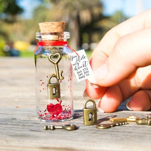 Personalized Gift You stole my heart Personalized Gift for Boyfriend Gift for Him Girlfriend Gift Love You Gift Key Card for Her Lock Key
