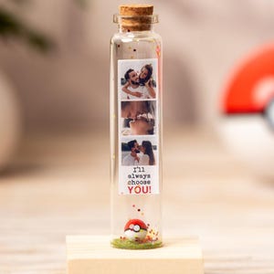 Valentines Day Gifts For Boyfriend, I choose you Gift for Husband, Anniversary Gift Photo for Him or Her, Present, Gamer, Personalized Gift