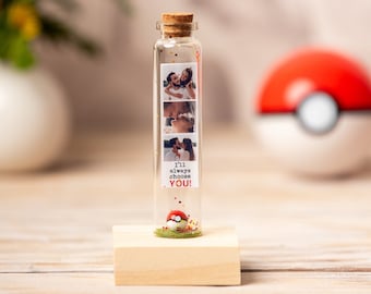 Valentines Day Gifts For Boyfriend, I choose you Gift for Husband, Anniversary Gift Photo for Him or Her, Present, Gamer, Personalized Gift