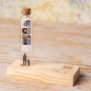 Cadeau pour papa, maman, QR Code Musique pour la famille, Cadeau de fête des mères, Cadeau de famille Amour, QR Code, Idée cadeau pour maman, Cadeau de fille fils
