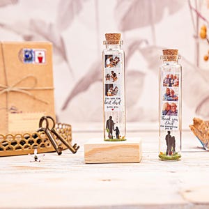 Fathers day gift for Dad Valentines Day Gift for Dad Personalized Dad Gift from Daughter Gift from Son, Message in a Bottle, Daddy Love you