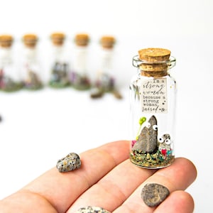 Mothers Day Gift Mothers Day Message in a bottle Mother and Daughter Gift for Mum Birthday gift Best Mom Mother's Day Gift from Son You rock