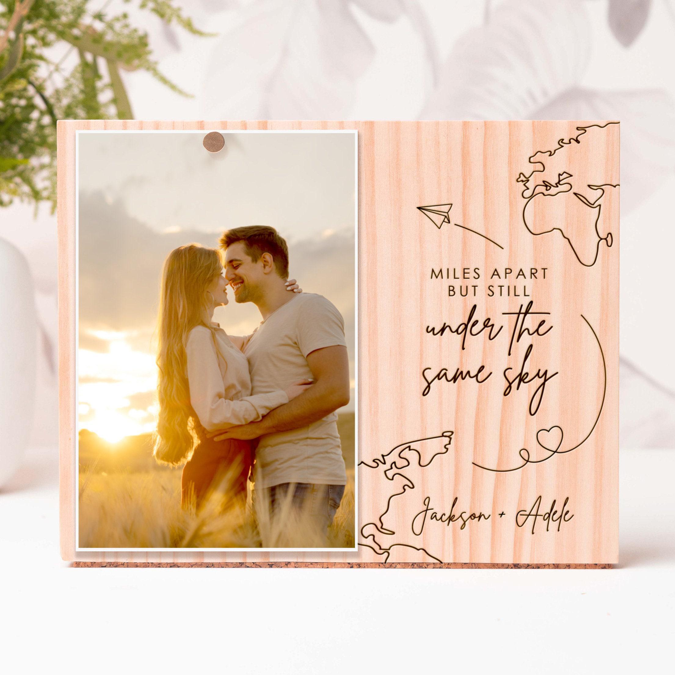 Wedding Gifts For Couples Picture Frame Wooden Photo Gifts For Husband