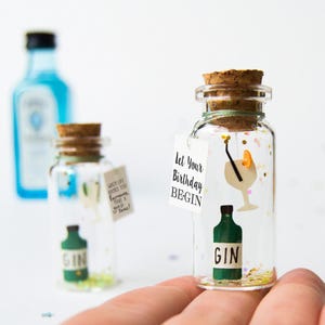 Gin tonic card. Romantic card. Birthday card. You are the gin to my tonic. Gin & tonic! Personalised Gift for boyfriend. Cheers gift. image 4
