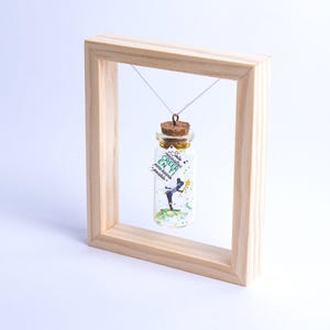 Trust Pixie Dust Mini Bottle - Personalized Faith Gift - Handmade Glass, Custom Label, Ideal for Valentines or Holidays