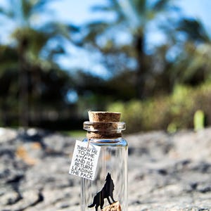 Stay Wild. wolf gift. Couple gift. Romantic gift. I love you something fierce. Wolves. GOT Gift. Valentine gift for man. Gift For Boyfriend. image 5