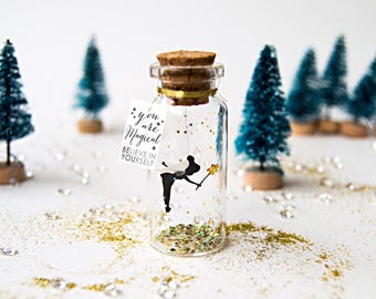 Fairy Gift Tinkerbell gift Faith trust pixie dust Daughter gift for Birthday personalised gifts Peter pan gift Christmas Ornament