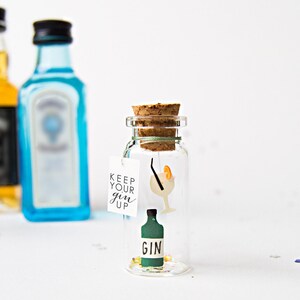 Gin tonic card. Romantic card. Birthday card. You are the gin to my tonic. Gin & tonic! Personalised Gift for boyfriend. Cheers gift. image 3