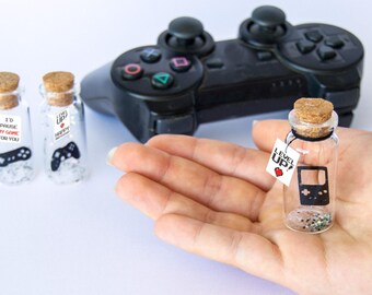 Personalized gift for boyfriend Level Up Gift for Husband gamer Controller Joystick Birthday Boy Nerd Joypad Sony Xbox Nintendo inspired boy