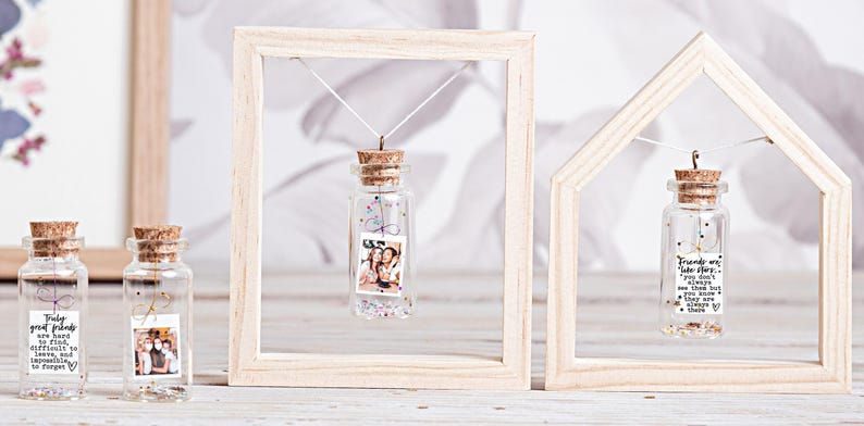 Horse Gift. Unique gift Horse. Make it happen. Wild & free Message in a bottle. Miniatures. Personalised Gift. Funny Card. Motivational Card image 10