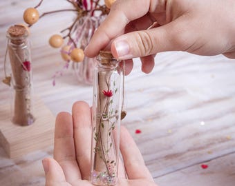 Carta de Amor, Presente Personalizado para o Dia dos Namorados, Presente para Casal, para Namorado, Marido, Mensagem na Garrafa, Miniaturas para Convites de Casamento