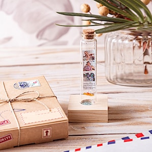 one day closer, long distance relationship gifts with photo, Thinking of you gift custom gift for boyfriend, for best friend, one day closer image 3