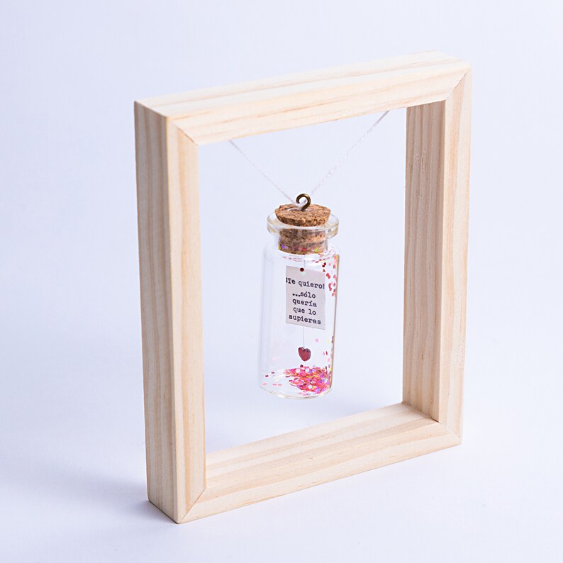 Personalized gift / do what you want with it Message in a bottle Miniatures Personalised Gift Gift for him Valentine Mature Gift image 2