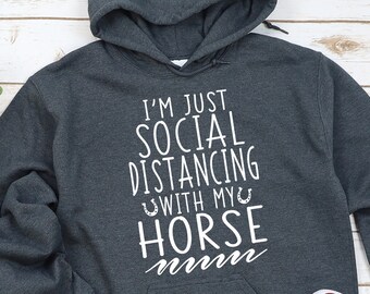 funny horse hoodies