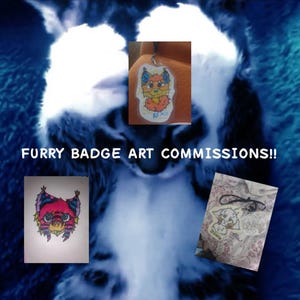 furry badge commissions!!