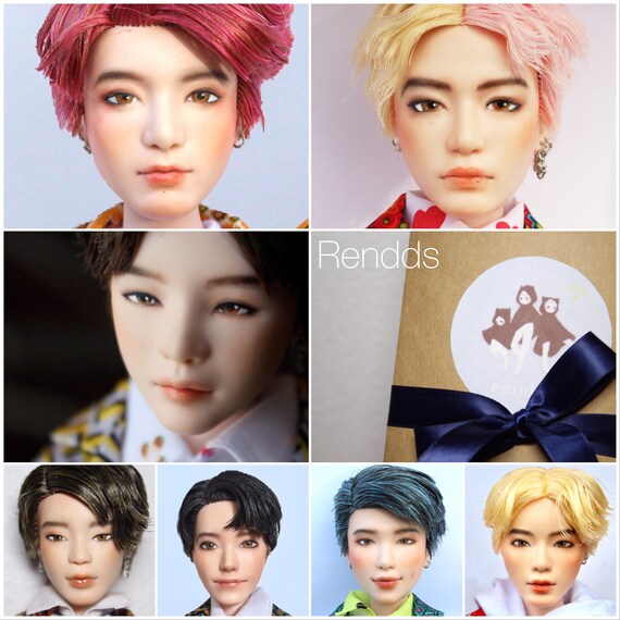 bts jin doll