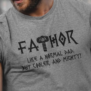 Viking Father Tshirt, Viking Dad Shirt, Valknut Shirt, Gifts, Norse Mythology, Odin Shirt, Norse Mythology, Valhalla, Runes, Fathor Tshirt