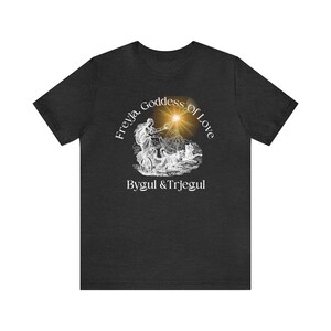 T-shirt Viking Freyja - Déesse De L'amour Et De La Guerre, Design Mythologique, Unisexe Culture Wars