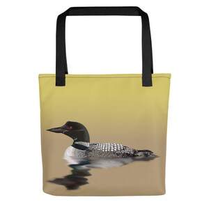 Common Loon - Bird Art - Tote bag