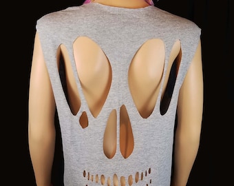 Edgy Tank Tops With a Grunge Twist. Handmade Tanks With #chains