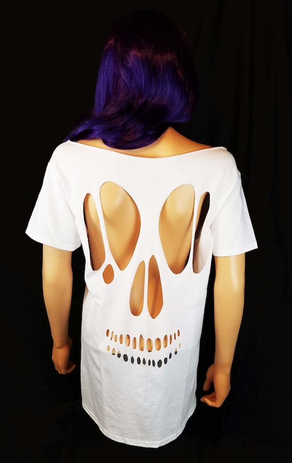 Off the outlet shoulder skull top