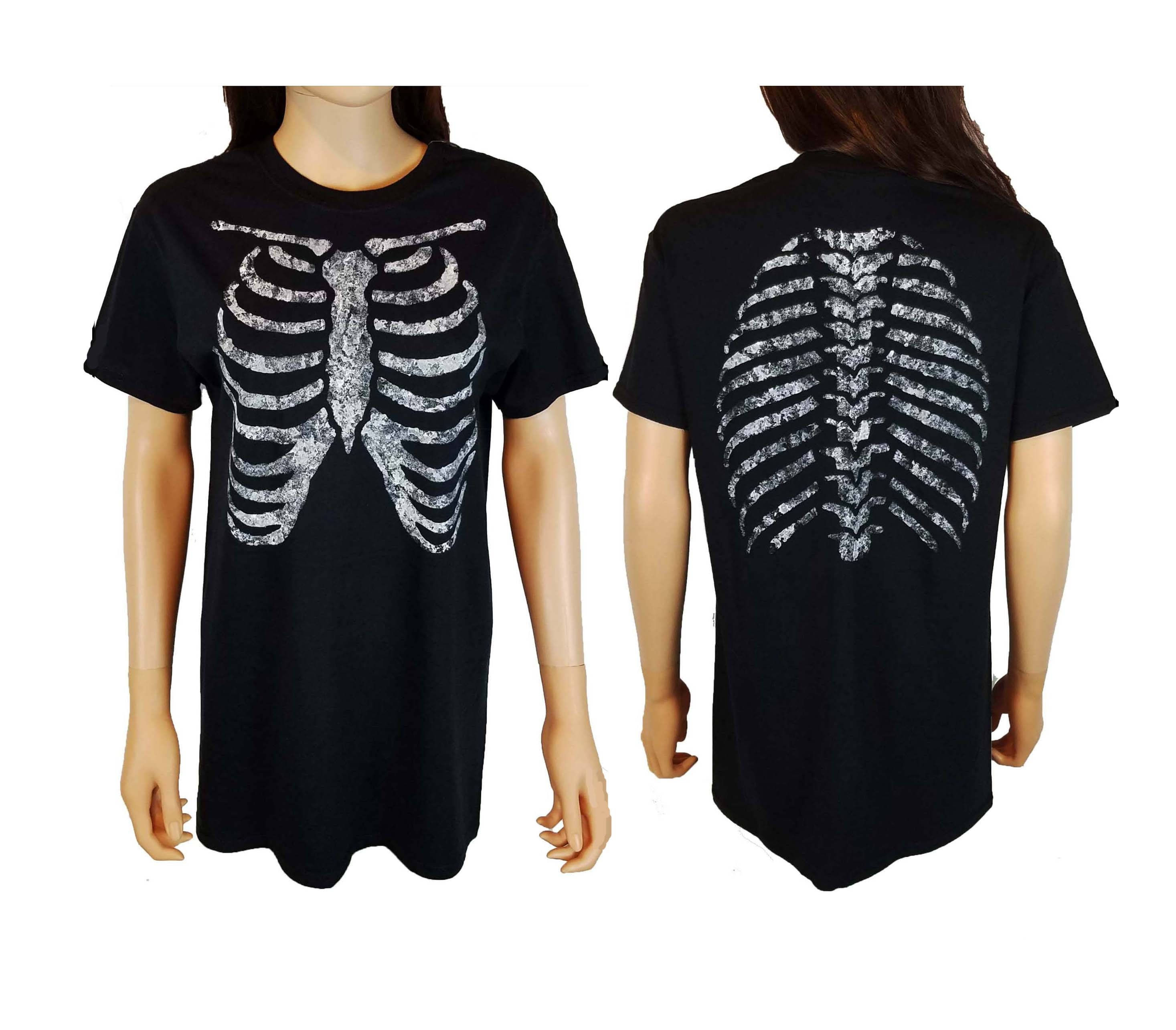 【F.V.V.O】SKELETON BROKEN HOLE T-SHIRT F.V.V.O】SKELETON BROKEN HOLE T-SHIRT | OUR BRAND,F.V.V.O