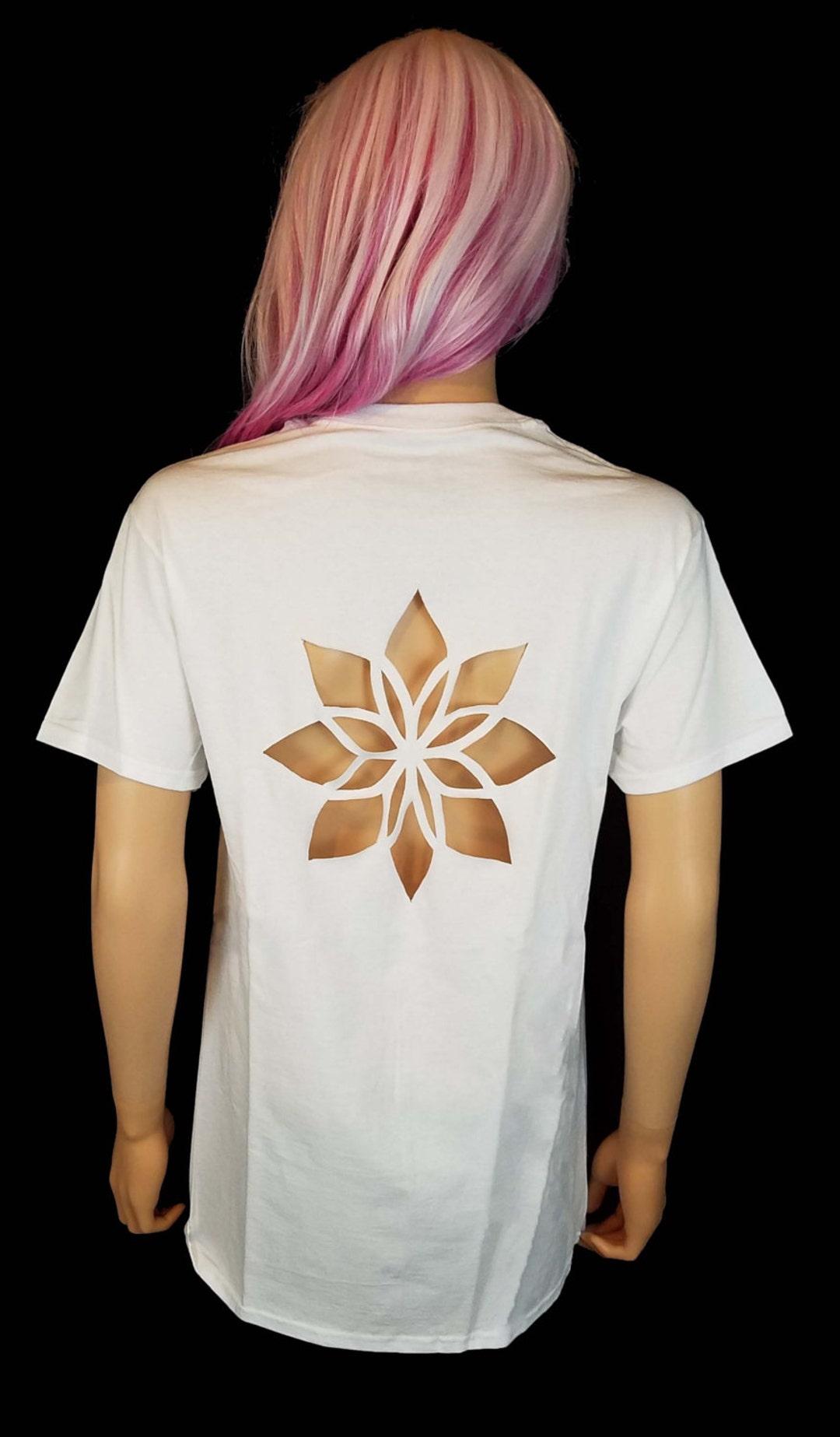 Floral Cut-Out Shirt main image 0