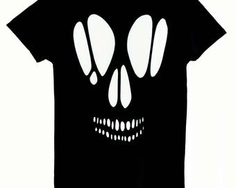 Creepy Cute Skull Cutout 