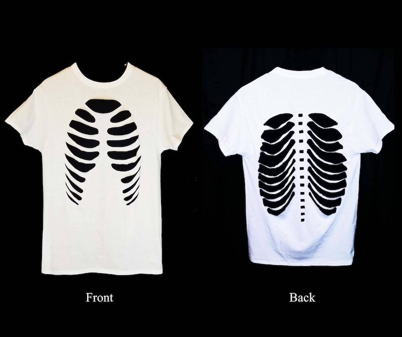 skeleton t shirt cut out template