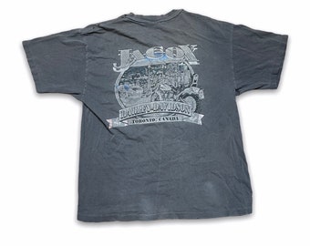 Distressed by hand done process to upcycle this one of a kind original. Womens size 1X Harley Davidson shirt