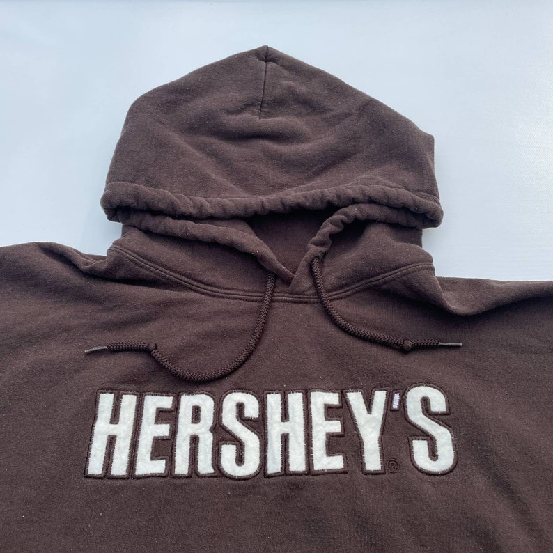 Vintage Hershey's Chocolate Brown Hoodie Medium | Etsy