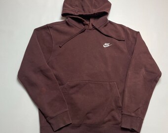 red nike sweatshirt womens