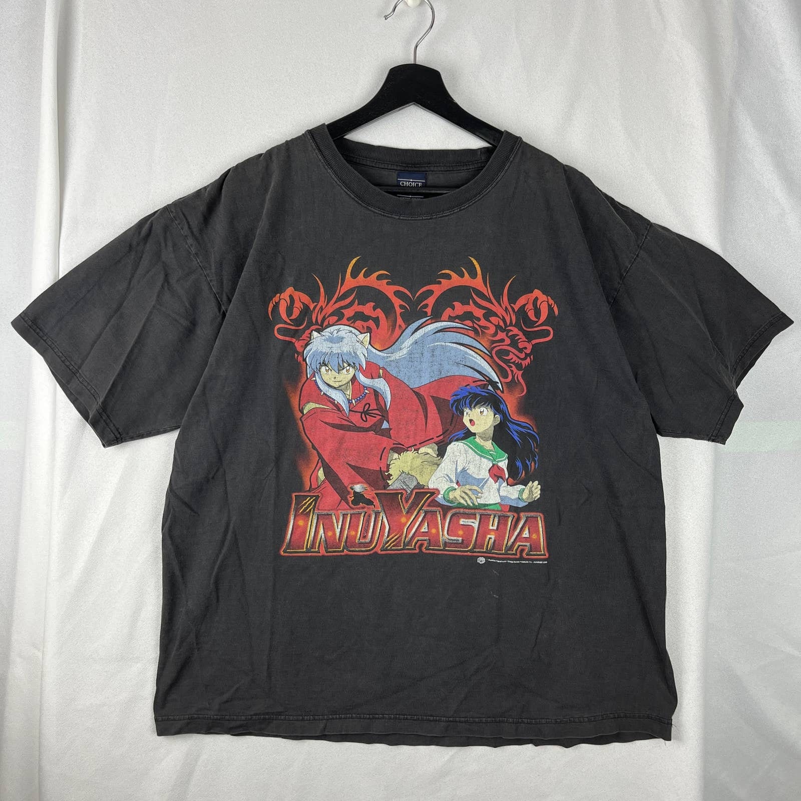 Vintage inuyasha t shirt Clearance