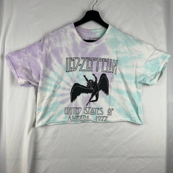 Led zeppelin tie dye shirt womens Clearance