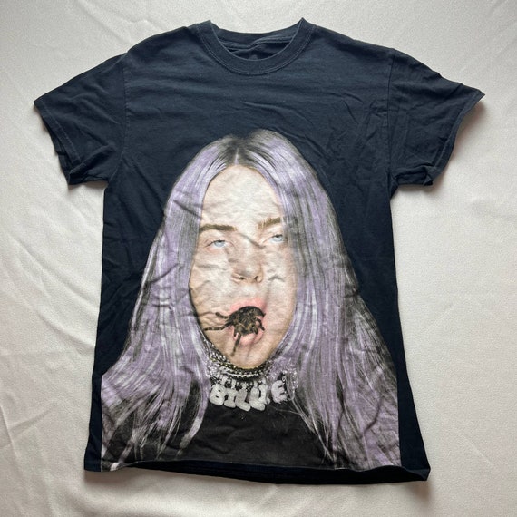 Billie Eilish Tour Spider T Shirt | Etsy