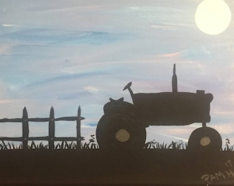 Tractor Canvas