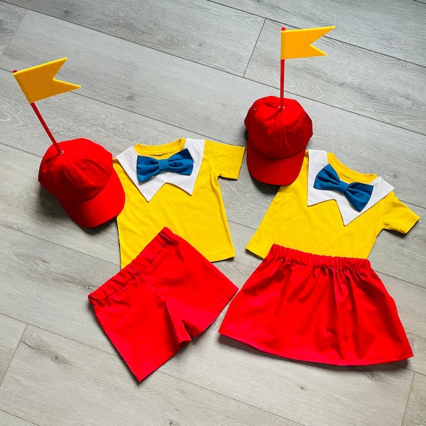 One Tweedle Dee/Tweedle Dum Dumb costume or just the cap- Alice in Wonderland Disney- child couple twin adult boy girl baby women men family