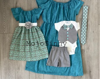 brother and baby sister easter outfits