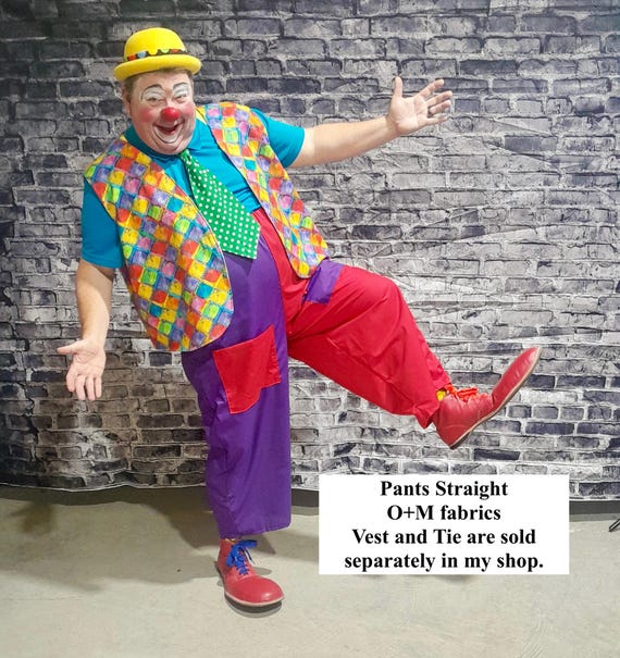 Create Your Own Costume Pants French Clown Pierrot for Adult 