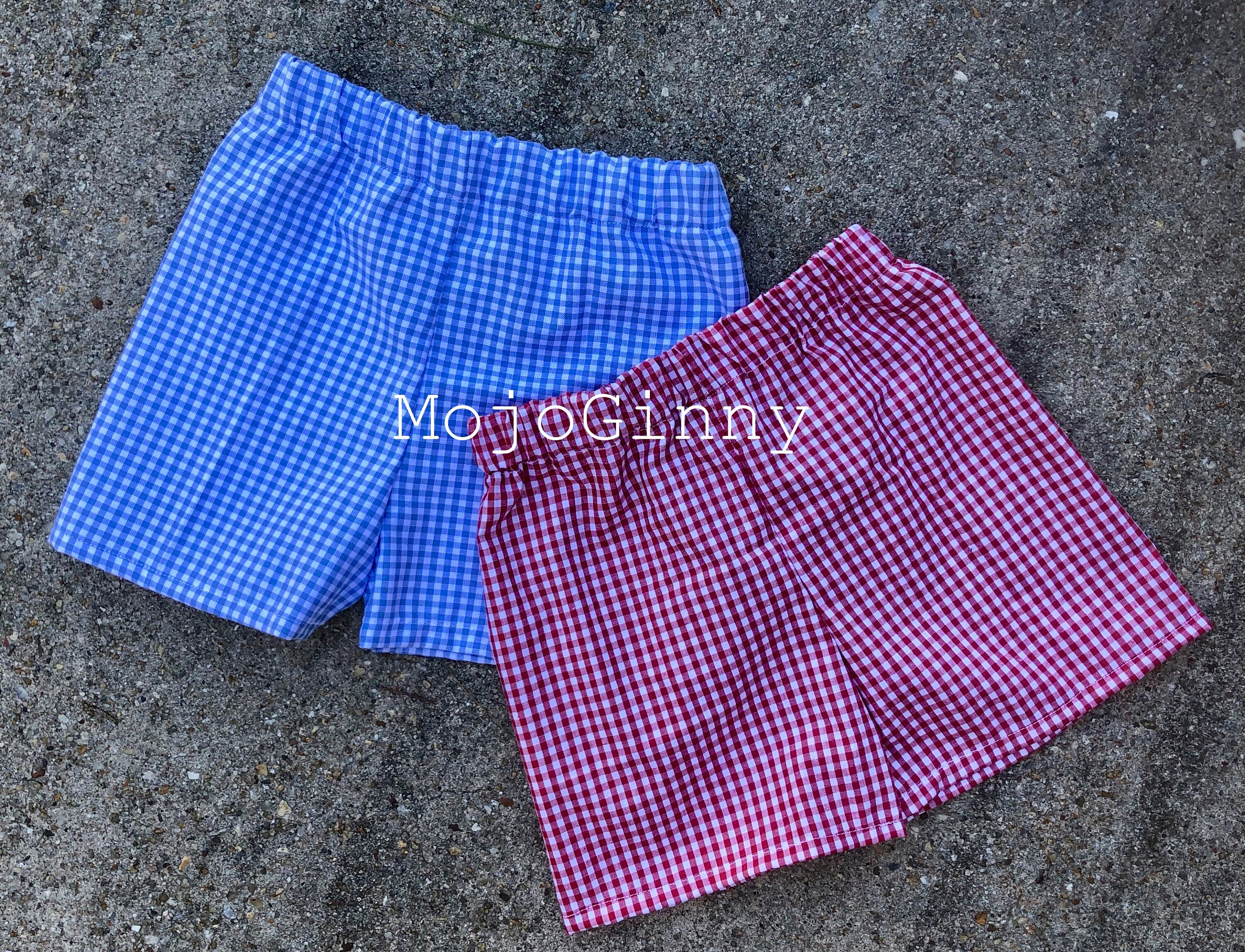 Gingham Shorts in Many Colors Easter 