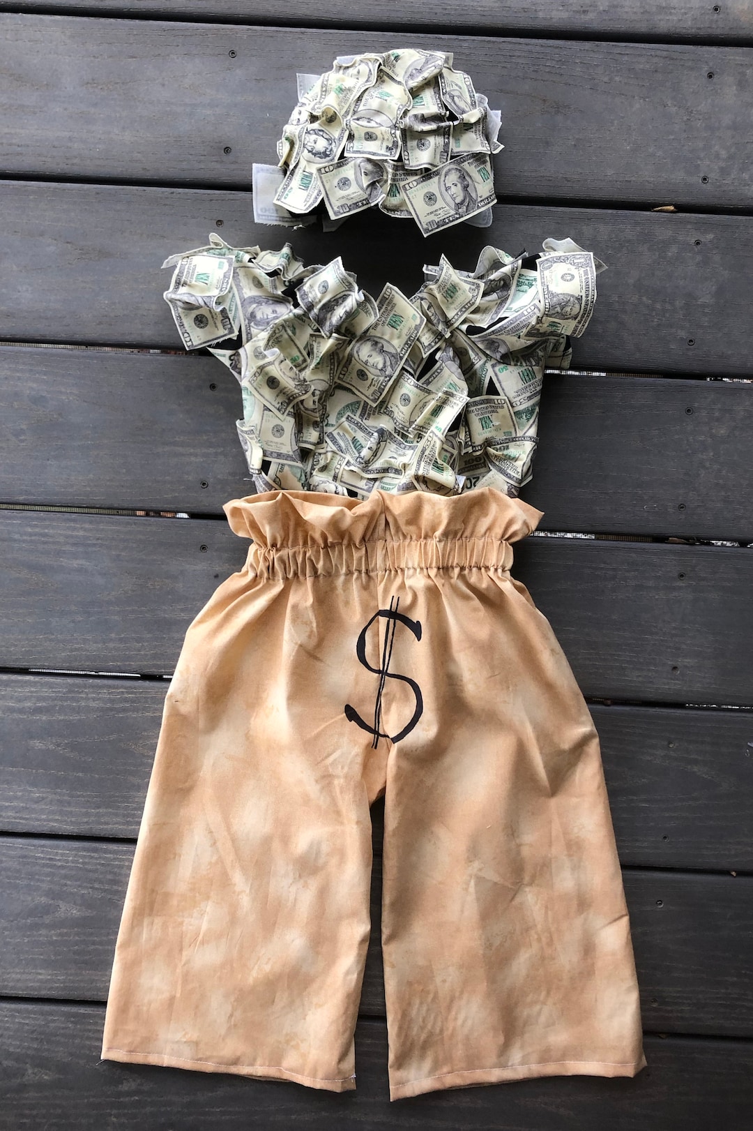 Money Bag Tycoon Halloween Costume for Baby Child Girl Boy Etsy