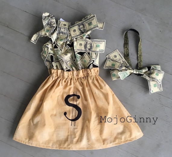 baby money bag costume