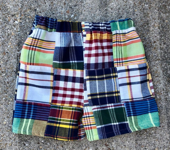 boys madras pants