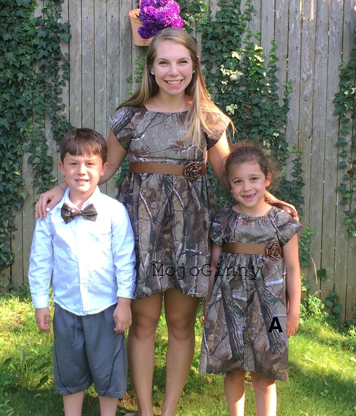 CAMO DRESS Baby Girl Women White pink camouflage daughter Etsy