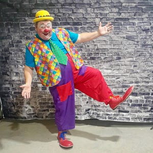 Clown Costume Bloomers: Cotton Circus Pants, Shorts - Adult, Kids, Plus Size