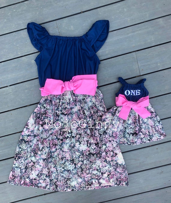 Batik Dress For Girl Women Baby Birthday Party Mother Daughter Etsy